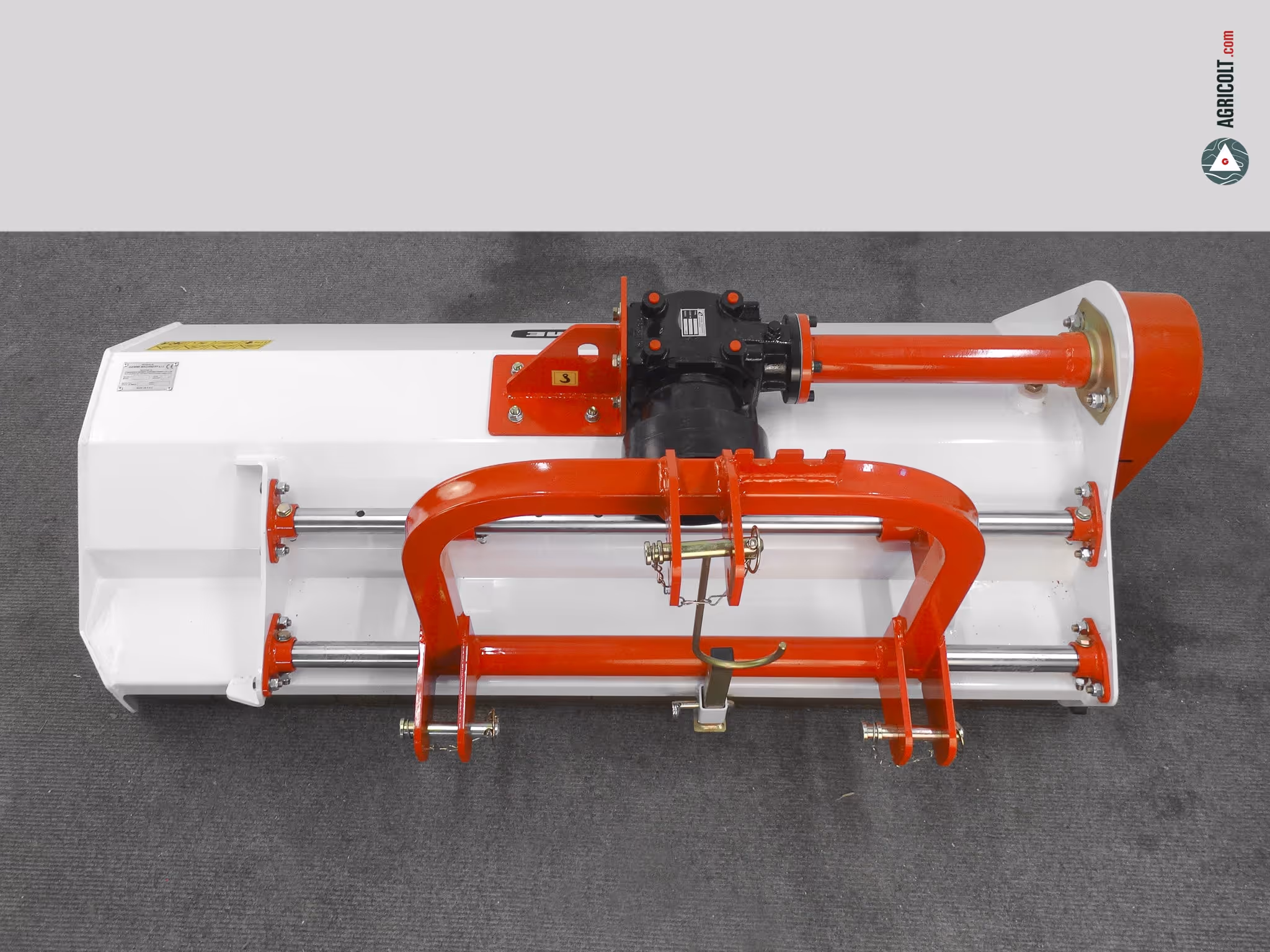 Broyeur fixe moyen léger 165cm déport hydraulique Giemme EHM165H