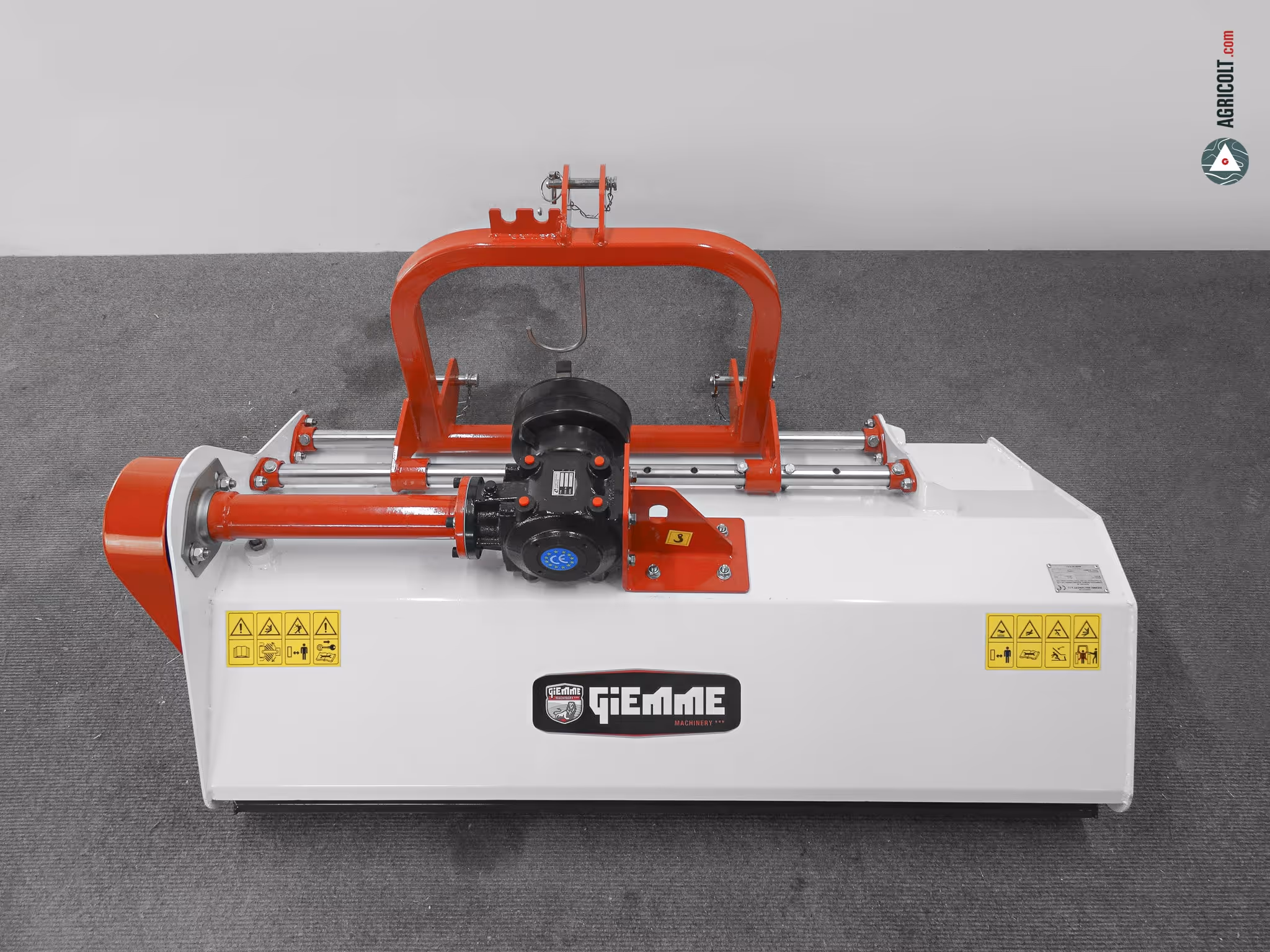 Broyeur fixe moyen léger 165cm déport hydraulique Giemme EHM165H