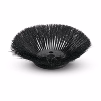 BRUSH, 13", NYLON BLACK, SIDE