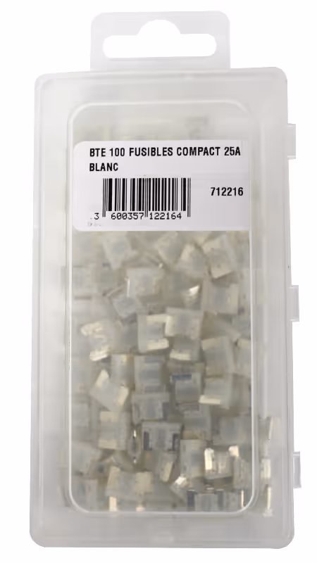 BTE 100 FUSIBLES COMPACT 25A BLANC