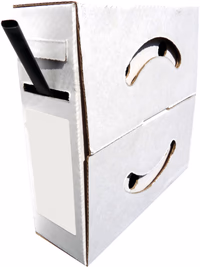 Bte compo gaine thermoretractable avec adhesif restreint 9/3 5m noire