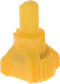 Buse a engrais liquide R5X 100 02 jaune plastique le sachet x8