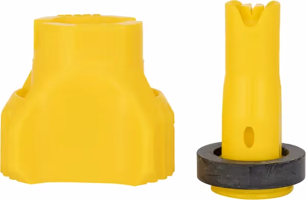Buse à injection d'air Nozal HDRX-R 120° Résine Jaune