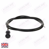 Câble d'arrêt moteur compatible avec Fordson Majors avec conversion 6D