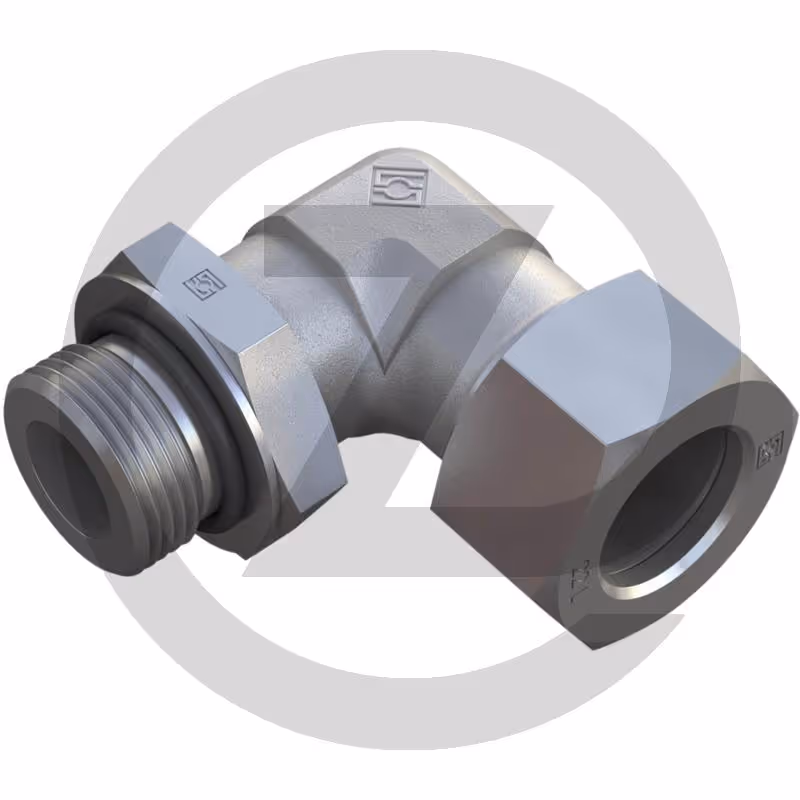 C-MGCY 28 L 1 OR - Raccord coudé, orientable