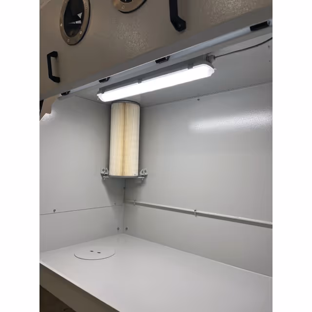 Cabine de depoussierage