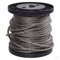 Câble acier inox V4A 8 mm 25 m