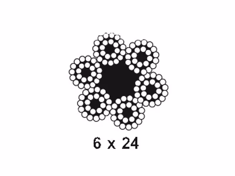 Câble - Acier, Ø12mm x 110M