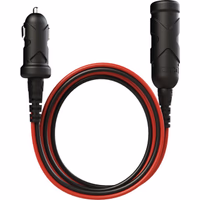 Cable allume cigare male femme pour booster gb70, gb150, gb500 noco