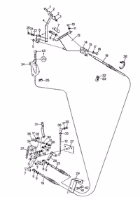 Câble arrêt moteur MB TF - TX