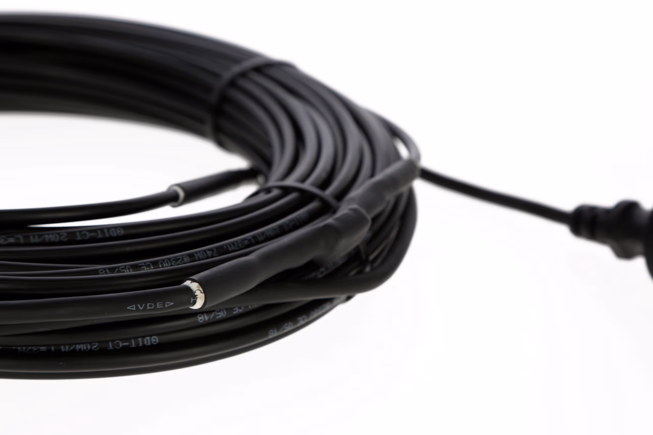Câble chauffant gouttière 40m 800W, Ø6mm