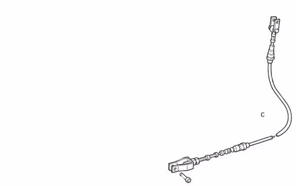 Câble d'embrayage PDF p/ NH