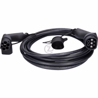 câble de charge efuturo, type 2 vers typ, droit, 8 m, 1 phase, jusqu'à 7,4 kW, 32 A, 230 V, mode 3