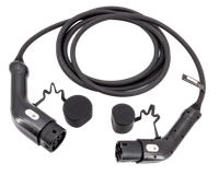 Câble de charge véhicule électrique 7,4 kW droit (32 A - 1 ph) - T2 / T2 - 5 m