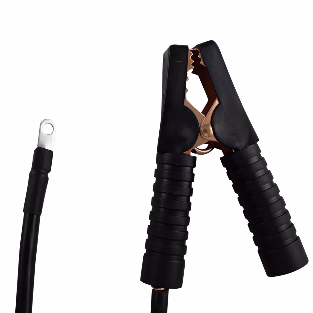 Câble de démarrage noir pour charger la batterie avec pince d'extrémité pour réf. 53687, 53688