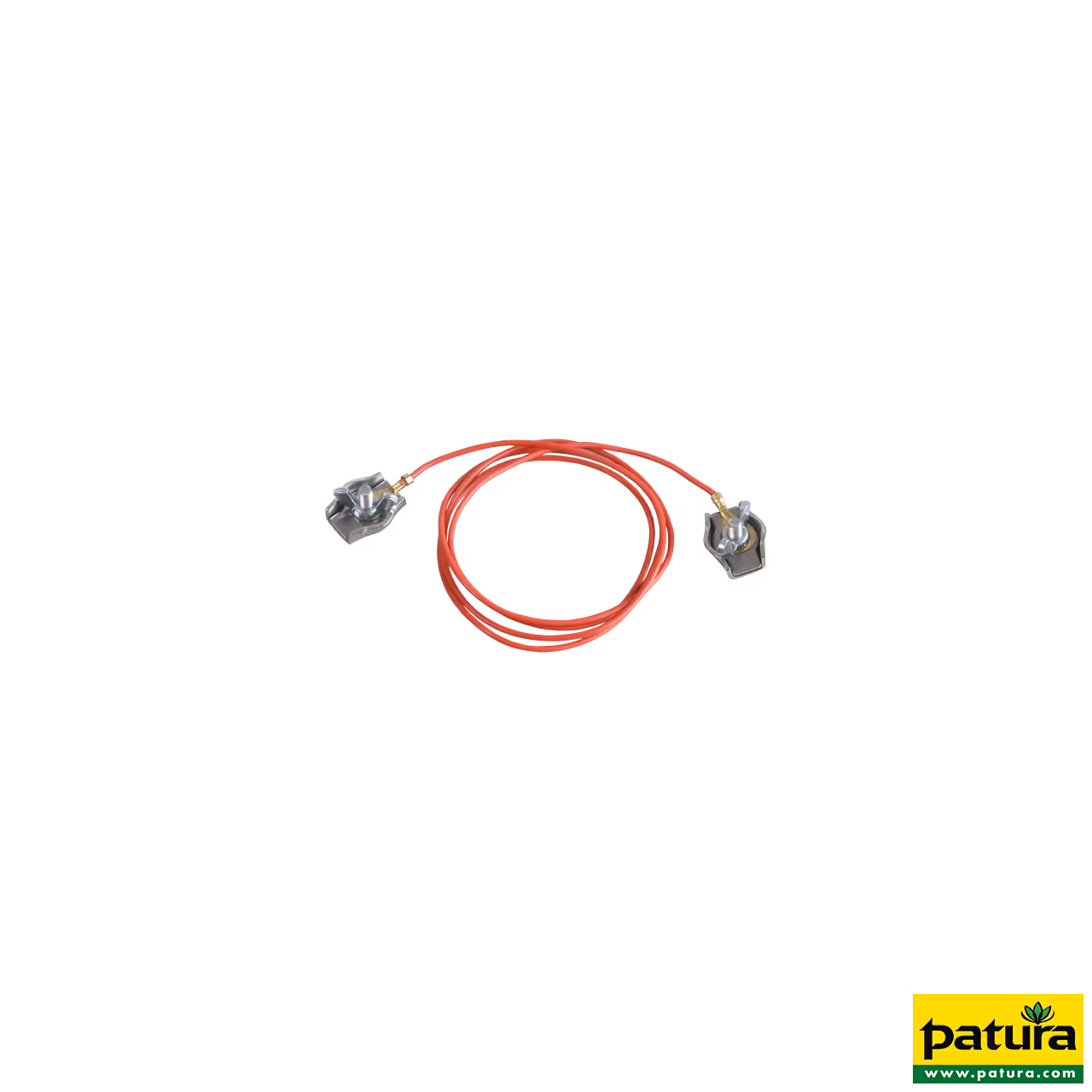 Câble de jonction pour cordes, avec 2 bornes de fixation inox