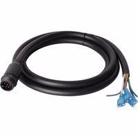 Cable de liaison male-cosse  6,35 8 pin 1m techni-power