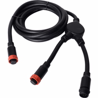 Cable de liaison "y" femelle/male-femelle 8 pin 2m techni-power