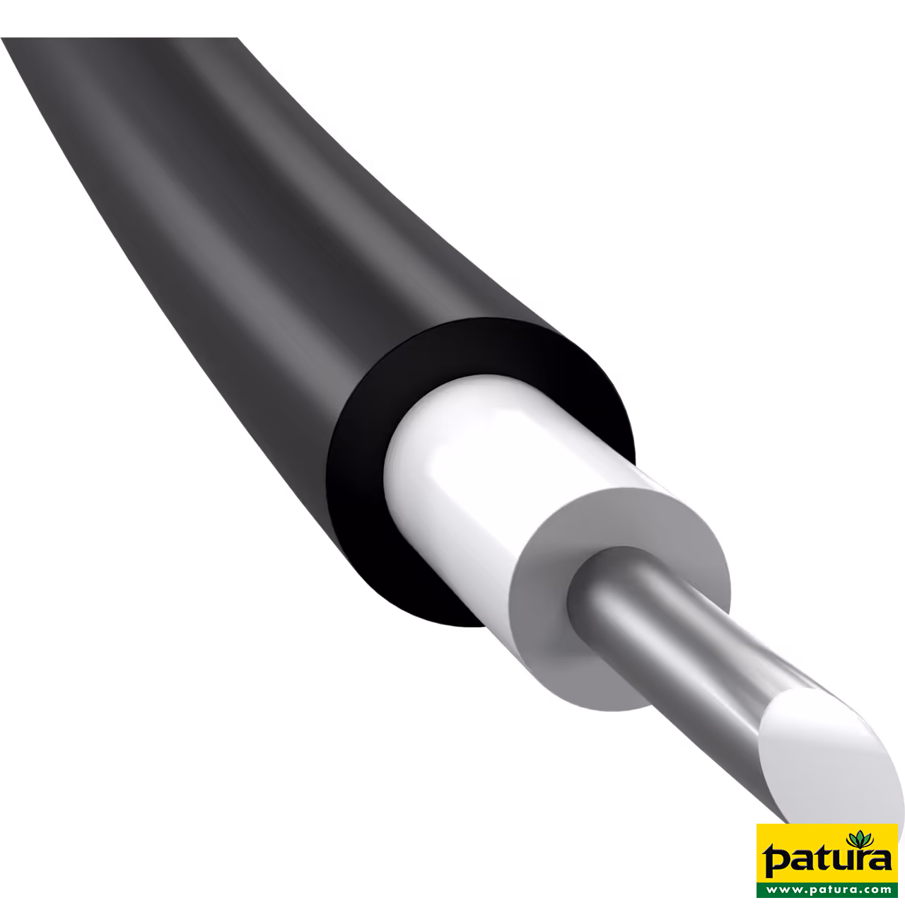 Cable doublement isolé haute tension 1,6 mm, rlx de 10 m