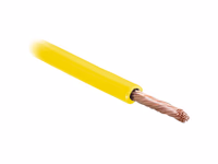 Câble électrique, Jaune. 10m, 1 fils, 1mm², (Agripak)