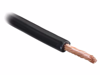 Câble électrique, noir. 50m, 1 fils, 70mm²