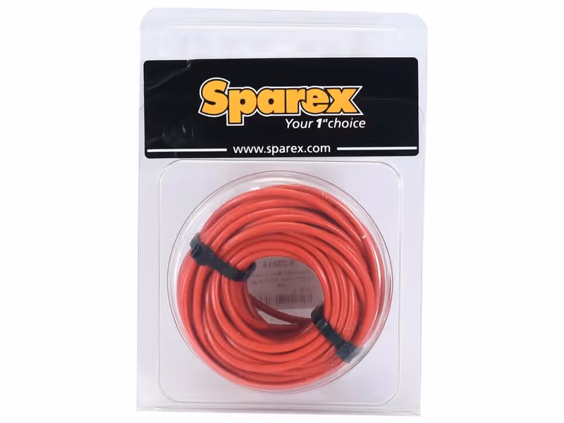 Câble électrique, Rouge. 10m, 1 fils, 1.5mm², (Agripak)