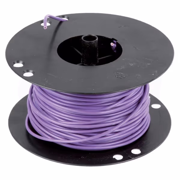 Câble électrique violet 1x1.5mm²