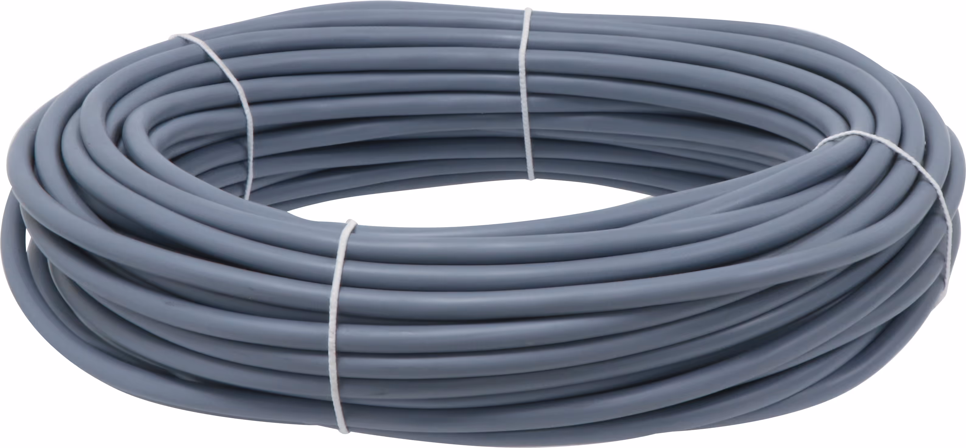 Cable multiconducteur gris standard h05vvf 2x1.00mm²-couronne de 25m