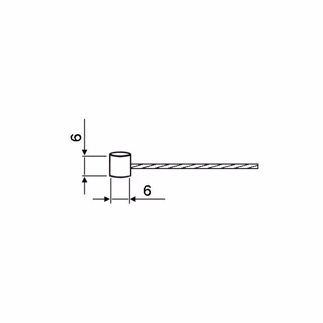 Cable souple 19 brins embout tambour