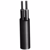 CABLE SOUPLE 2X1,5mm² GRIS HO5VVF ROULEAU DE 10M