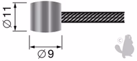CABLE SOUPLE