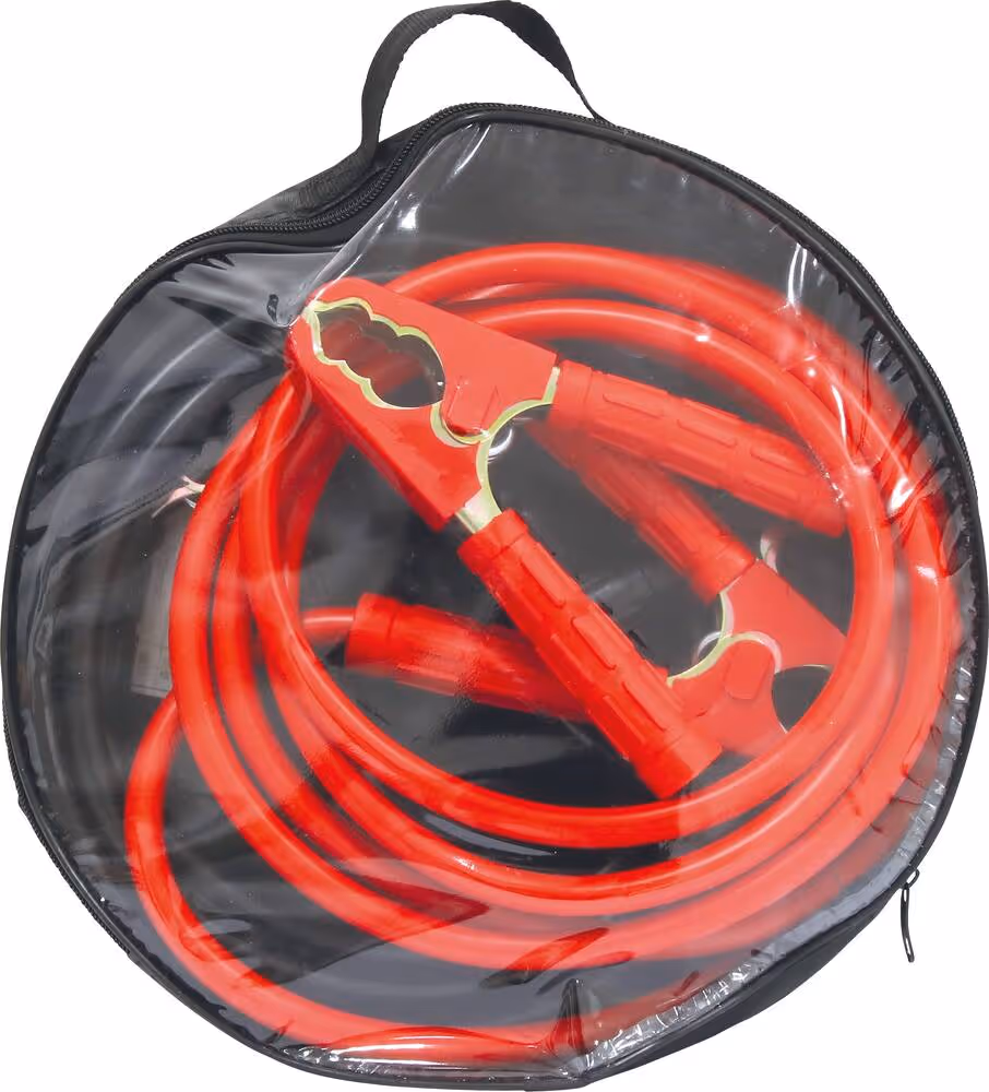 CABLES DE DEMARRAGE EN CCA 35mm2 PINCES ISOLEES 2x3,5m 620A