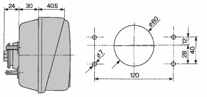 Cabochon droit 280199801 | Deutz