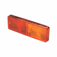 Cabochon feux arrière + clignotant 177x57mm