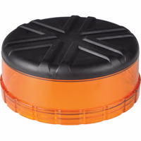Cabochon orange gyrophare travaux public techni-power
