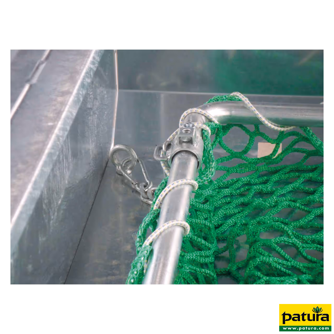 cadre pour filet à alimentation lente pour râteliers  grandes balles