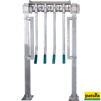 Cadre pour portillon anti-retour 1,20 m avec collier de serrage
