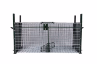 CAGE À RATS AVEC GLISSIÈRE, 2 ENTRÉES, 50 X 21 X 22.5 CM - BOXTRAP