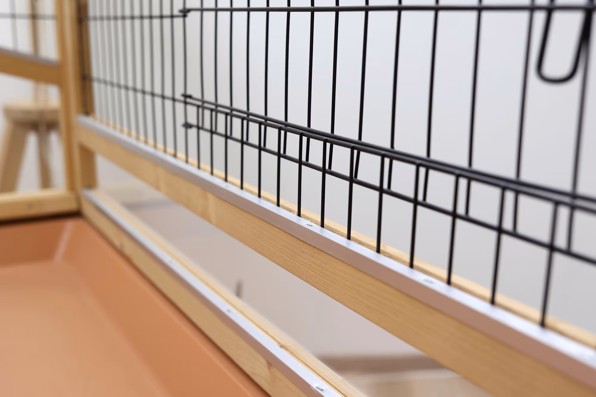 Cage Indoor Deluxe 2 niveaux 115x60x118 cm