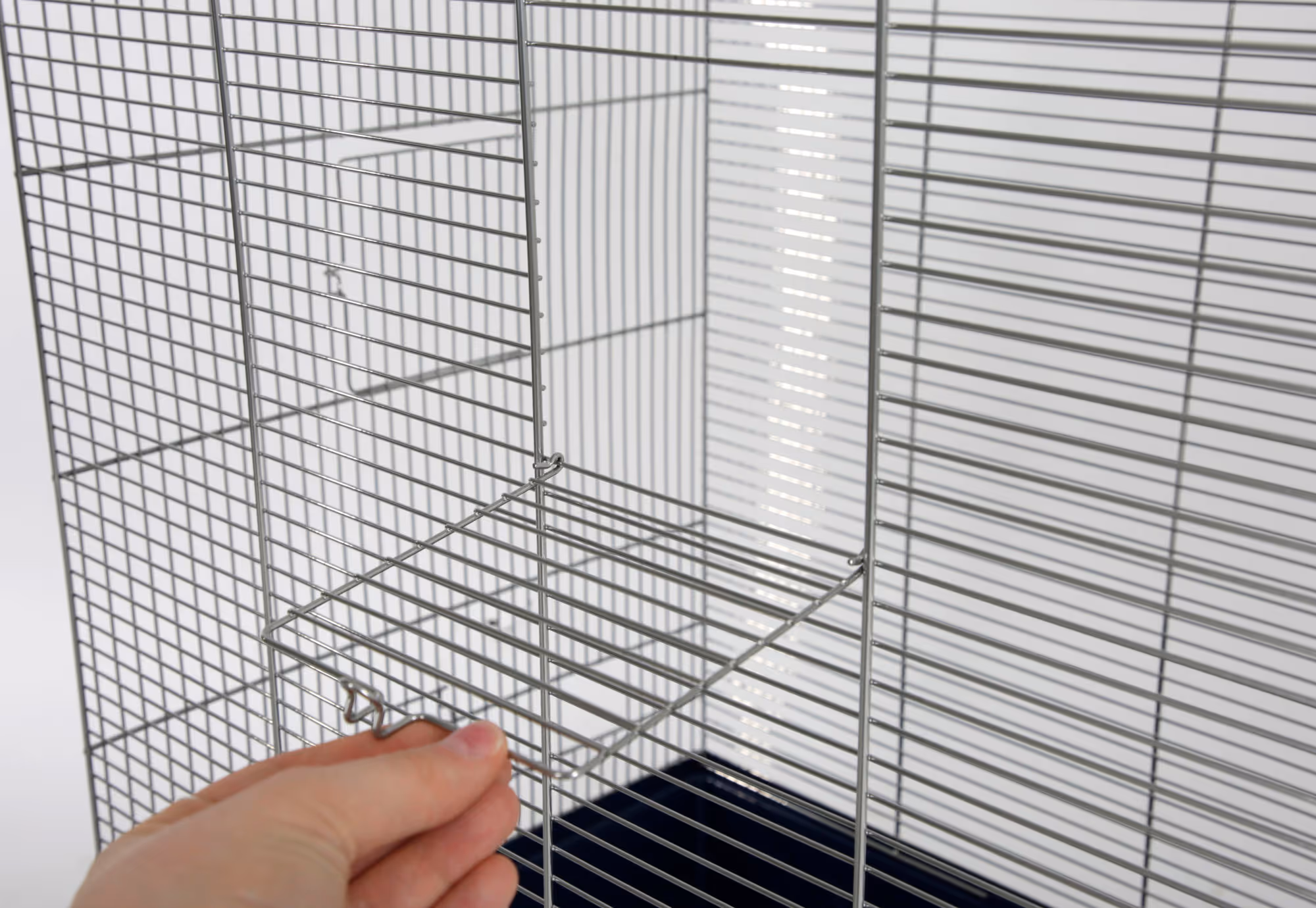 Cage pour oiseaux Rose Bleu foncé, 80X45X75cm