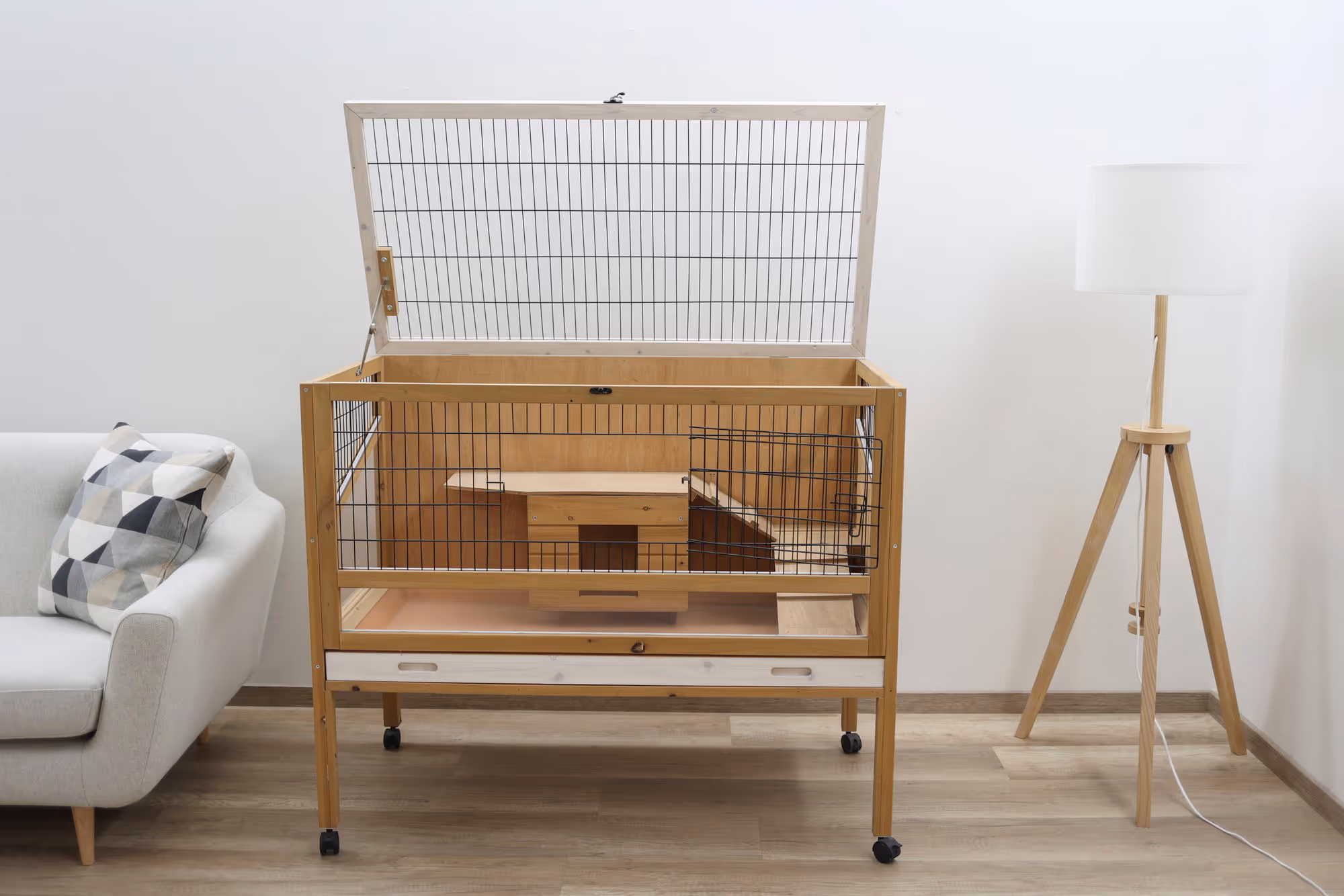 Cage pour rongeur Indoor Deluxe, 115X60X92,5cm