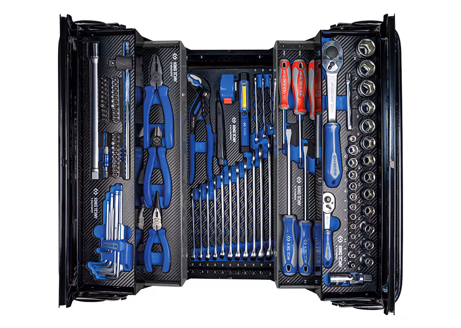 Caisse à outils 100 pièces King tony