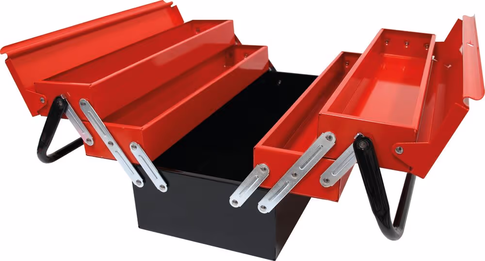 CAISSE A OUTILS 5 CASIERS 450MM