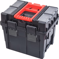 CAISSE A OUTILS PVC COMPACT LOGIC ATTACHES PLASTIQUE