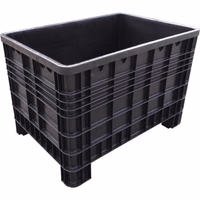 Caisse palette plastique 525l 1200x800x800mm