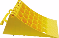 CALE DE ROUE JAUNE AVEC INSERT EN FER POUR PL