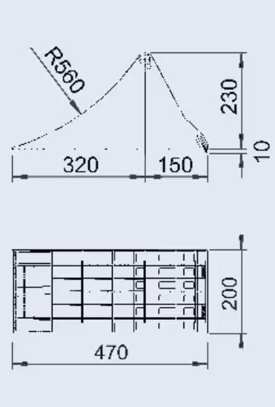 Cale de roue PVC noire 6500 Kg