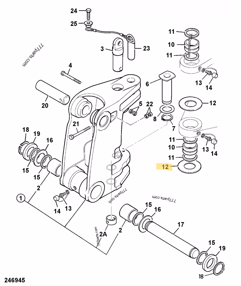 CALE KINGPOST JCB REF 823/10270