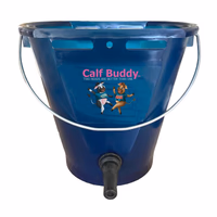 Calf Buddy Nourrisseur 1 tétine noire veau 9L
