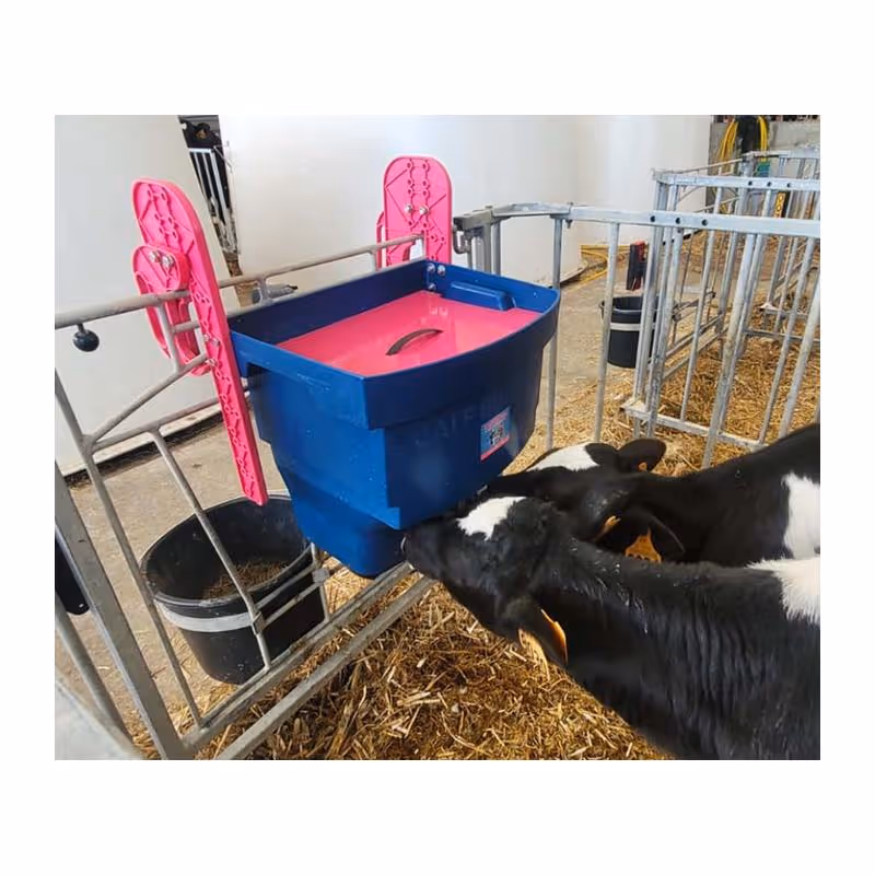 Calf Buddy Nourrisseur 2 tétines noires veau 20L
